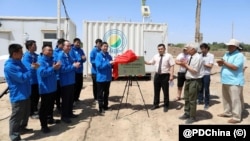 The first "super" observation station for climate and environment outside China began operations in Shahritus, Tajikistan, earlier this month. 