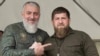 Adam Delimkhanov (left) and Ramzan Kadyrov (file photo)