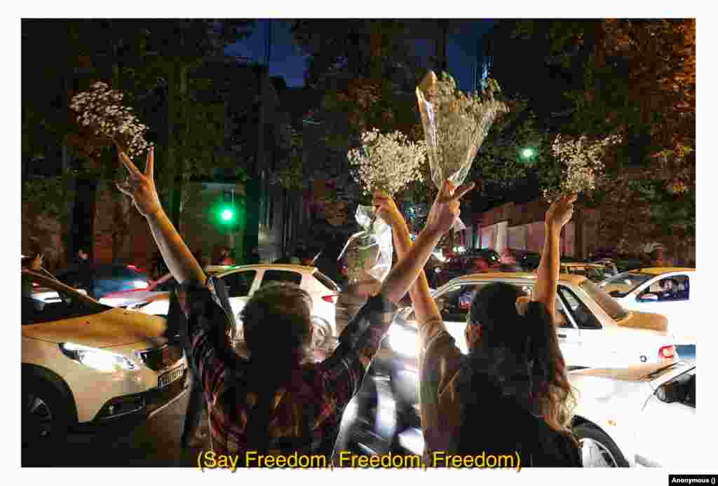 Journalists and photographers attempting to report on the protests face reprisals from the Iranian regime, ranging from intimidation to arrest and violent abuse. The photographers who captured these images remain anonymous for security reasons. World Press Photo Open Format Award:&nbsp;Woman, Life, Freedom by Anonymous