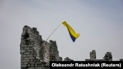 Ukrainian Flag Flies Over Village Liberated In Counteroffensive