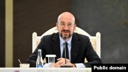 The president of the European Council, Charles Michel