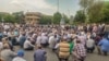Pensioners gathered this week to protest in several cities across Iran.