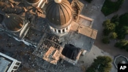PHOTO GALLERY: Orthodox Cathedral In Odesa Severely Damaged In Russian Missile Strikes (click to view)