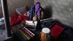 Zabiulla Nuri, 45, an Afghan musician based in Kabul, says the Taliban broke his musical instruments.