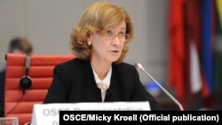 OSCE Representative on Freedom of the Media Teresa Ribeiro (file photo)