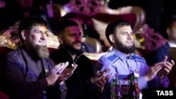Chechen ruler Ramzan Kadyrov (left) and Yakub (Ibragim) Zakriyev (right)