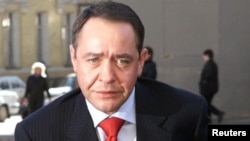 Mikhail Lesin in 2002. The former Russian press minister was found dead in a Washington hotel room in 2015. 