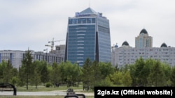 The Bolashak business center in the city of Nur-Sultan, where KazTransGas is located.
