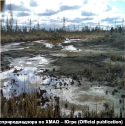 Sludge residue in the Khanty-Mansi Autonomous District in 2012 (Source: Regional branch of Rosprirodnadzor in the Khanty-Mansi Autonomous District)